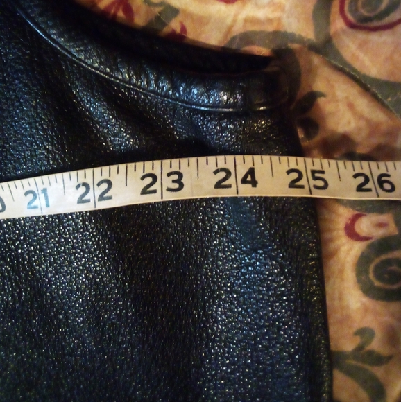 Wilson Leather Motorcycle Biker Western Vest Men's Xl Black RN No. 39426 - Picture 8 of 11